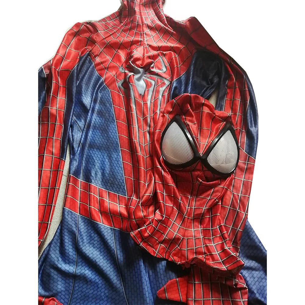 Disfraz de Spider - Man TASM 2 | Traje Zentai Premium de Cosplay – El Increíble Superhéroe - Oferlyone
