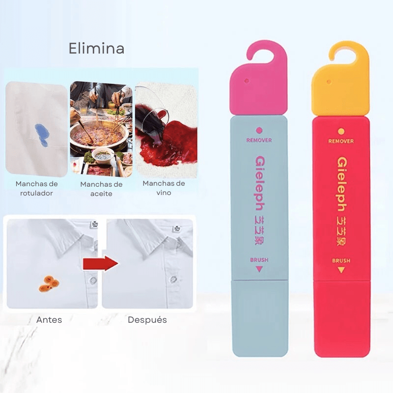 Pluma Quitamanchas Instantánea Pro 12 ml – Limpieza al Instante, Sin Lavado - Oferlyone